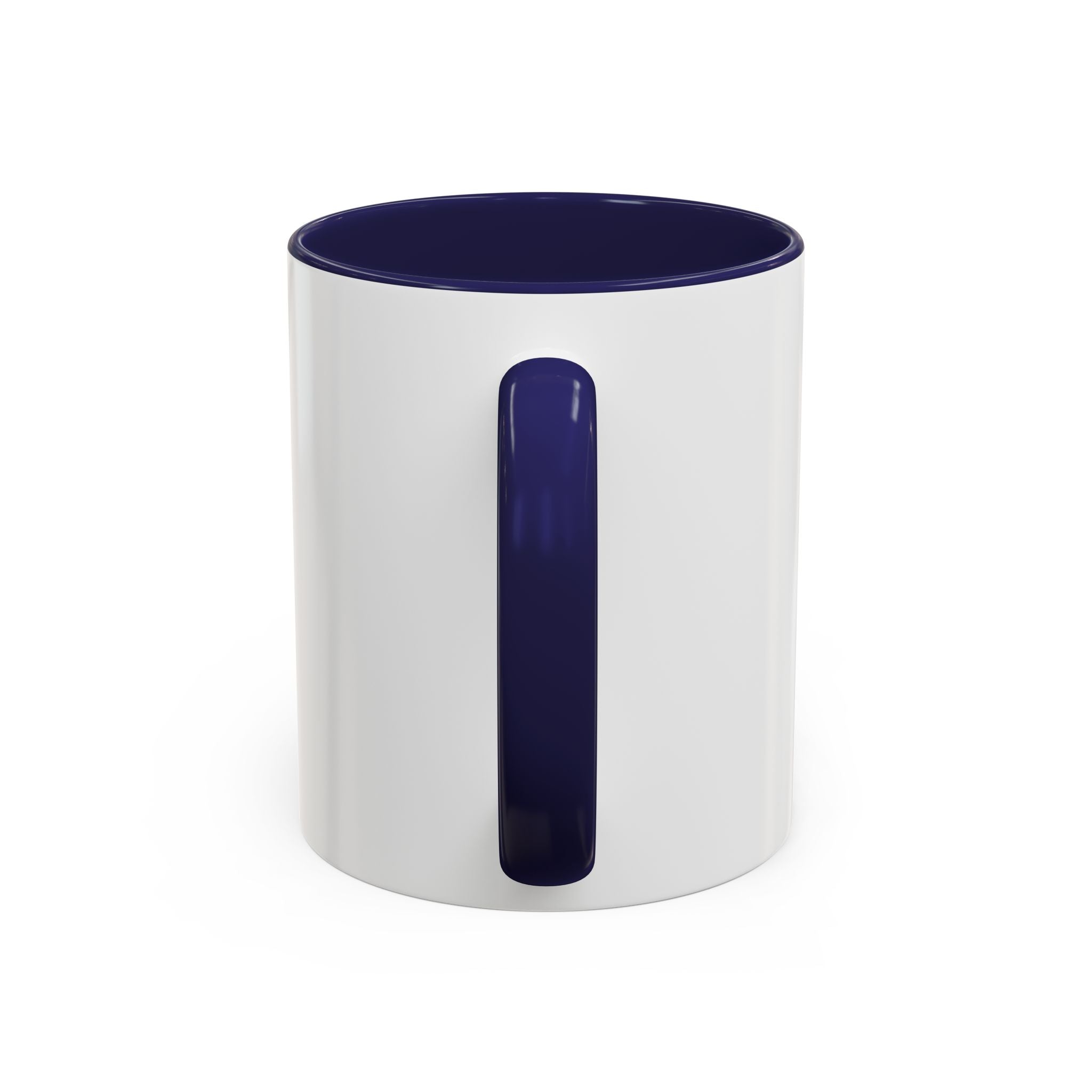 Simple Sugar Accent Coffee Mug — Minimal Script Ceramic 11/15oz