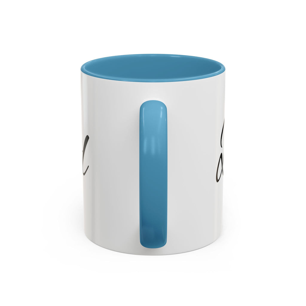 Bye Fool Accent Coffee Mug – Funny Script Coffee Cup (11/15oz)