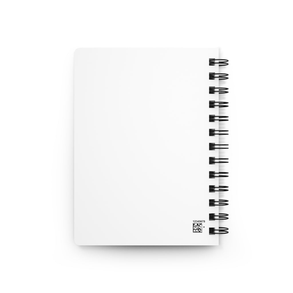 Simple Sugar Spiral Notebook — Minimal Handwritten Script Journal