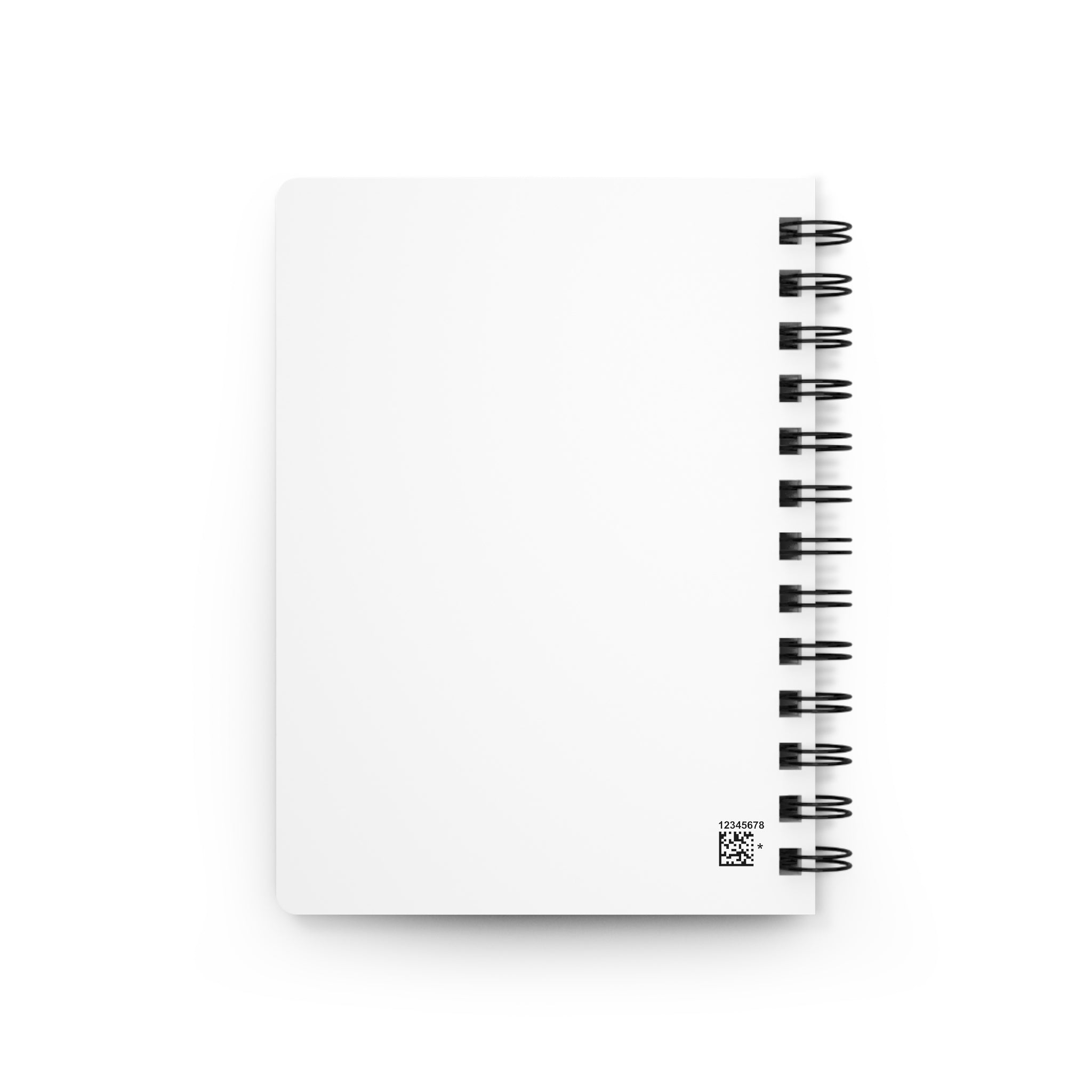 Simple Sugar Spiral Notebook — Minimal Handwritten Script Journal