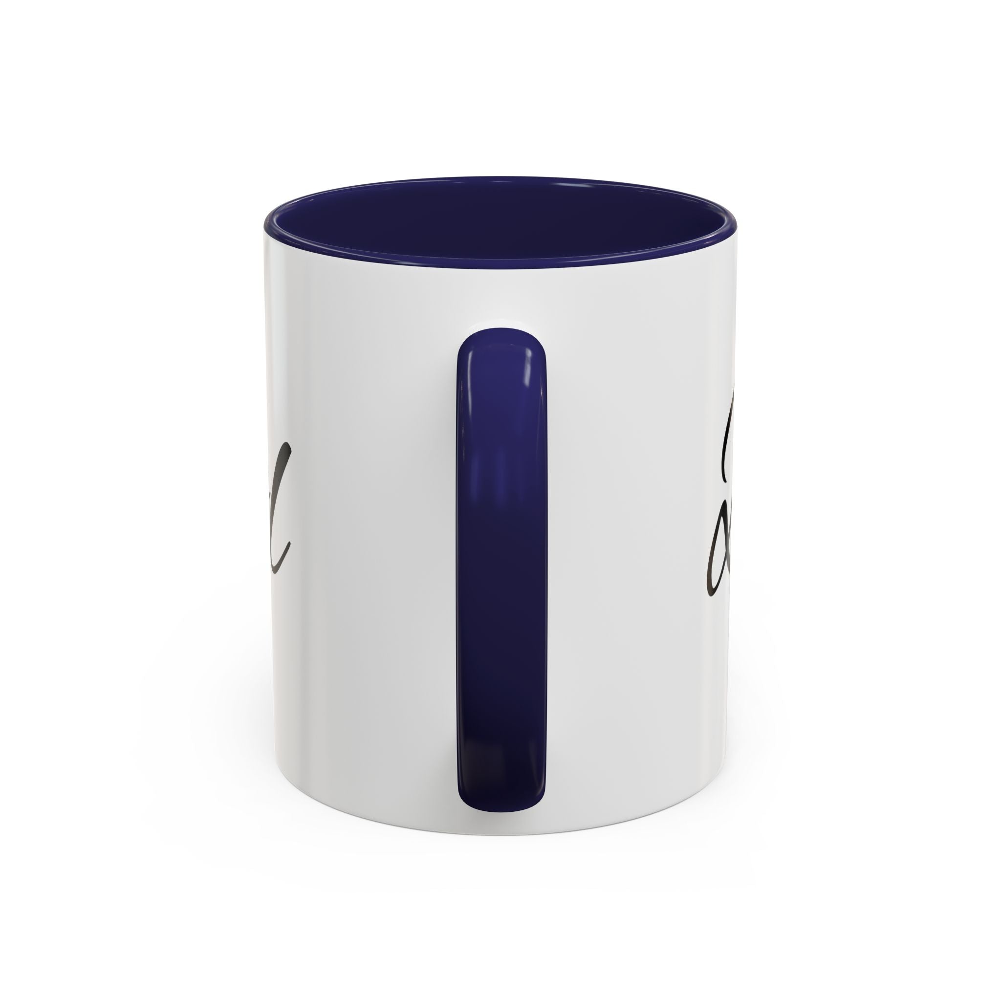 Bye Fool Accent Coffee Mug – Funny Script Coffee Cup (11/15oz)