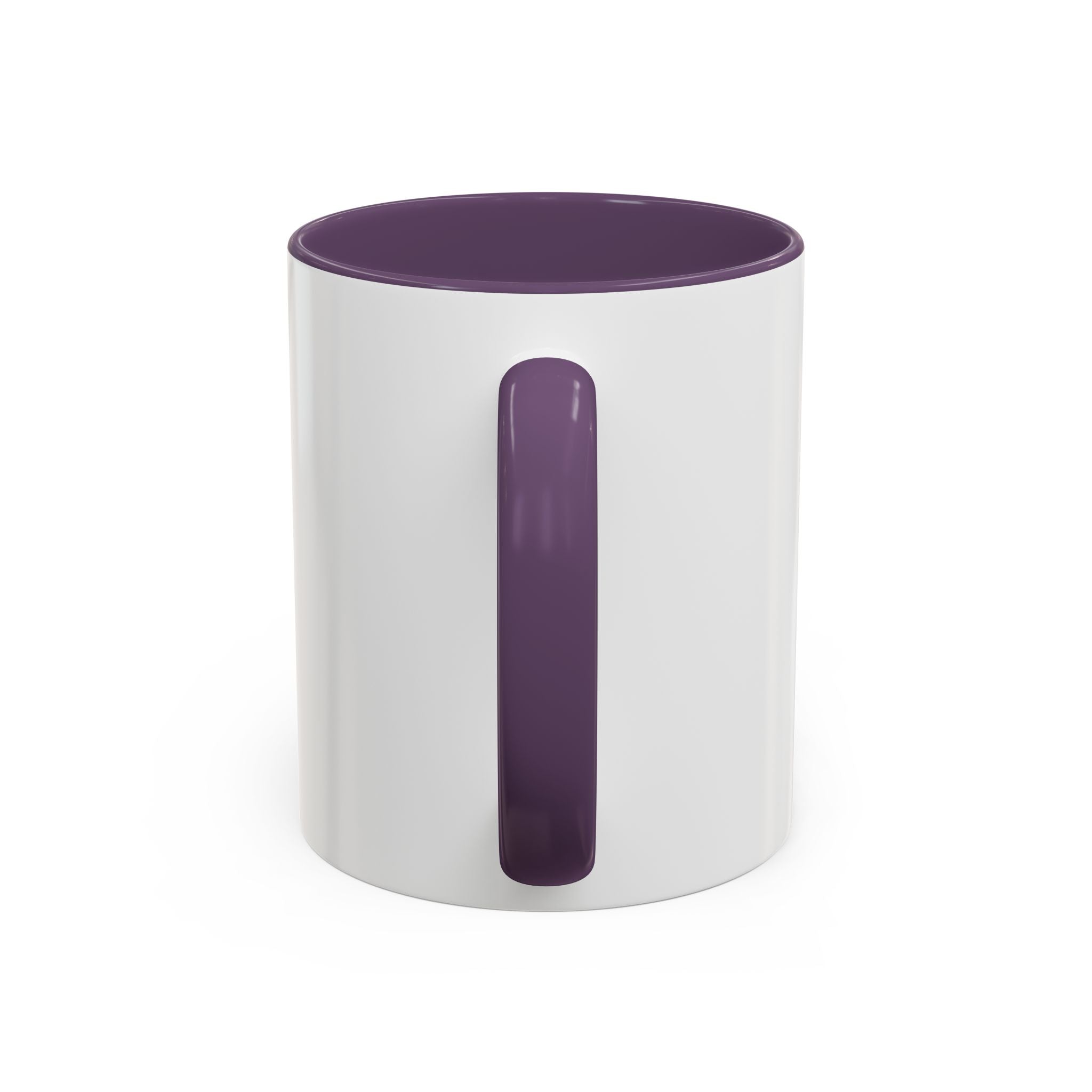 Simple Sugar Accent Coffee Mug — Minimal Script Ceramic 11/15oz
