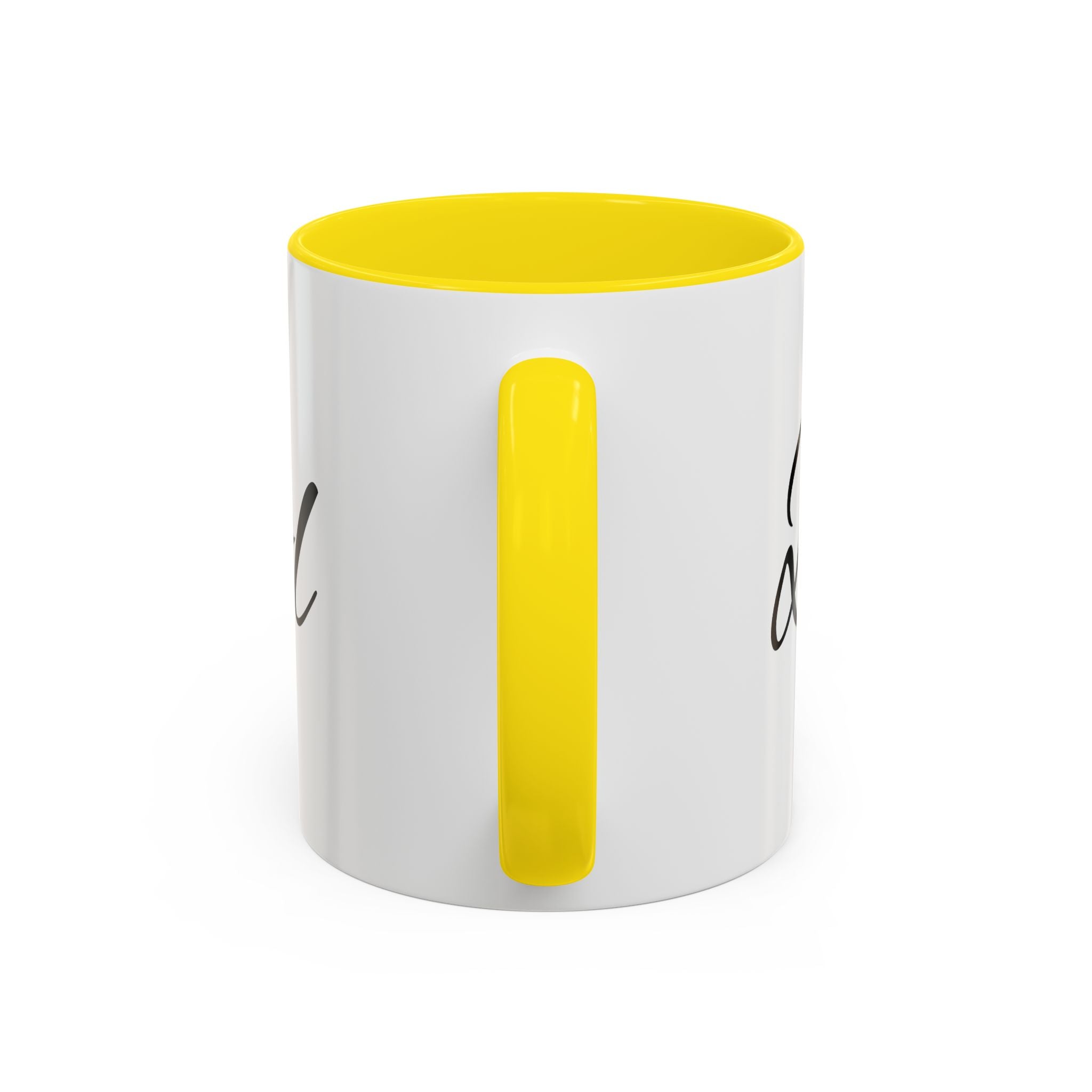 Bye Fool Accent Coffee Mug – Funny Script Coffee Cup (11/15oz)