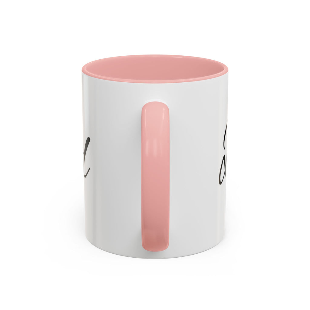 Bye Fool Accent Coffee Mug – Funny Script Coffee Cup (11/15oz)