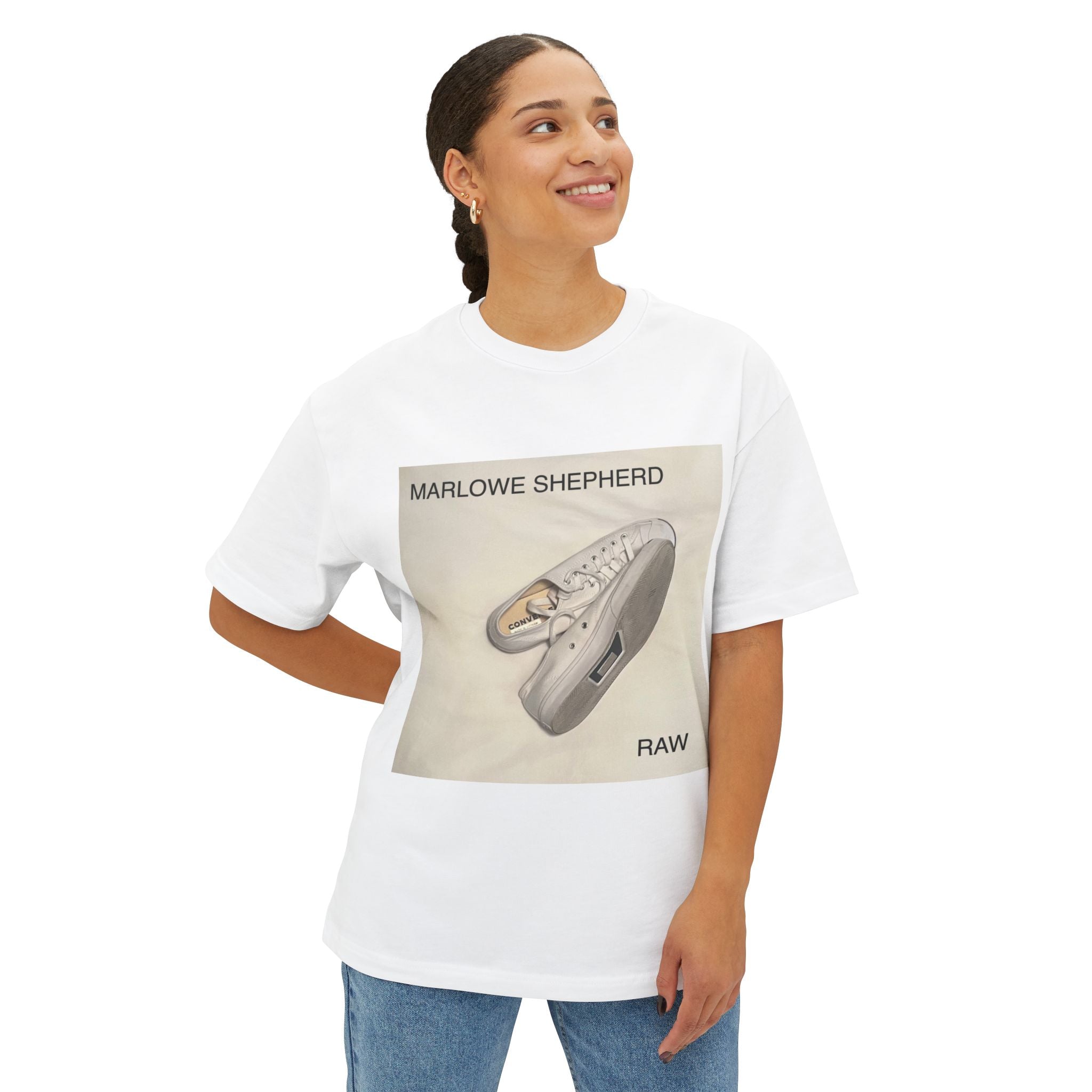 Marlowe Shepherd 'Raw' Sneaker Album Art Tee