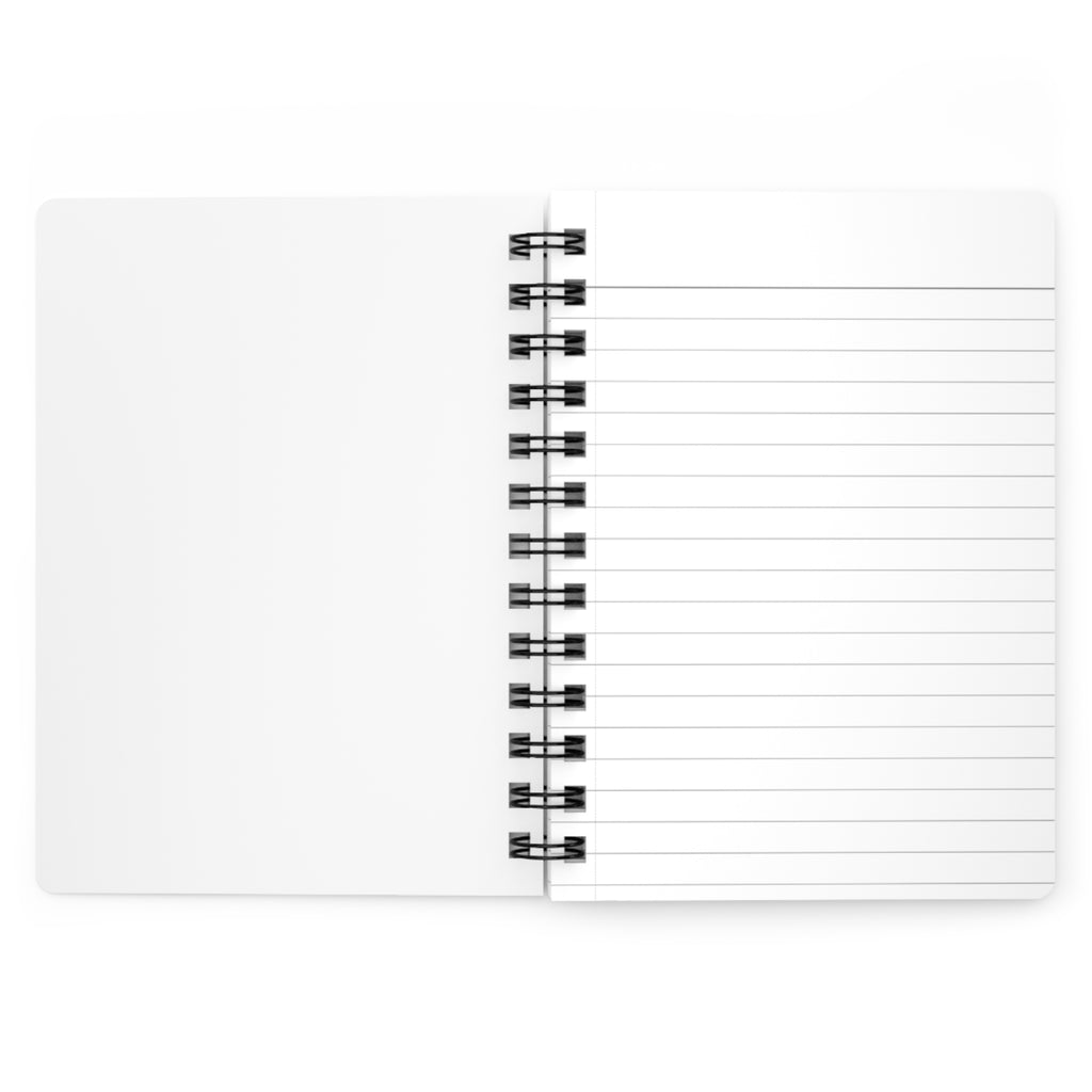 Simple Sugar Spiral Notebook — Minimal Handwritten Script Journal