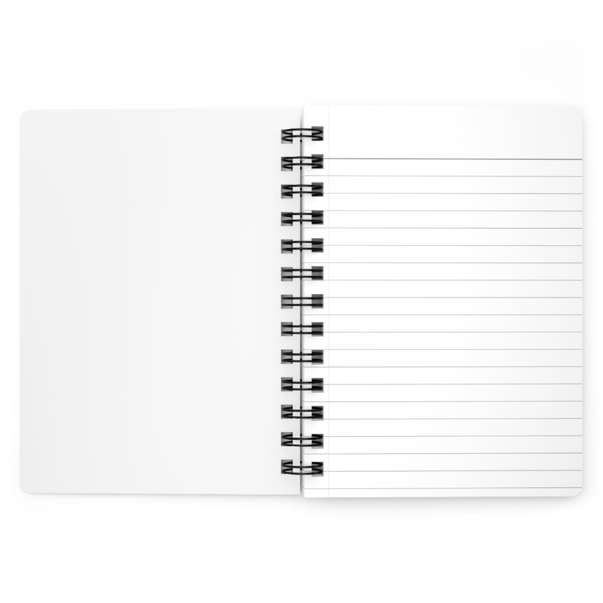 Simple Sugar Spiral Notebook — Minimal Handwritten Script Journal