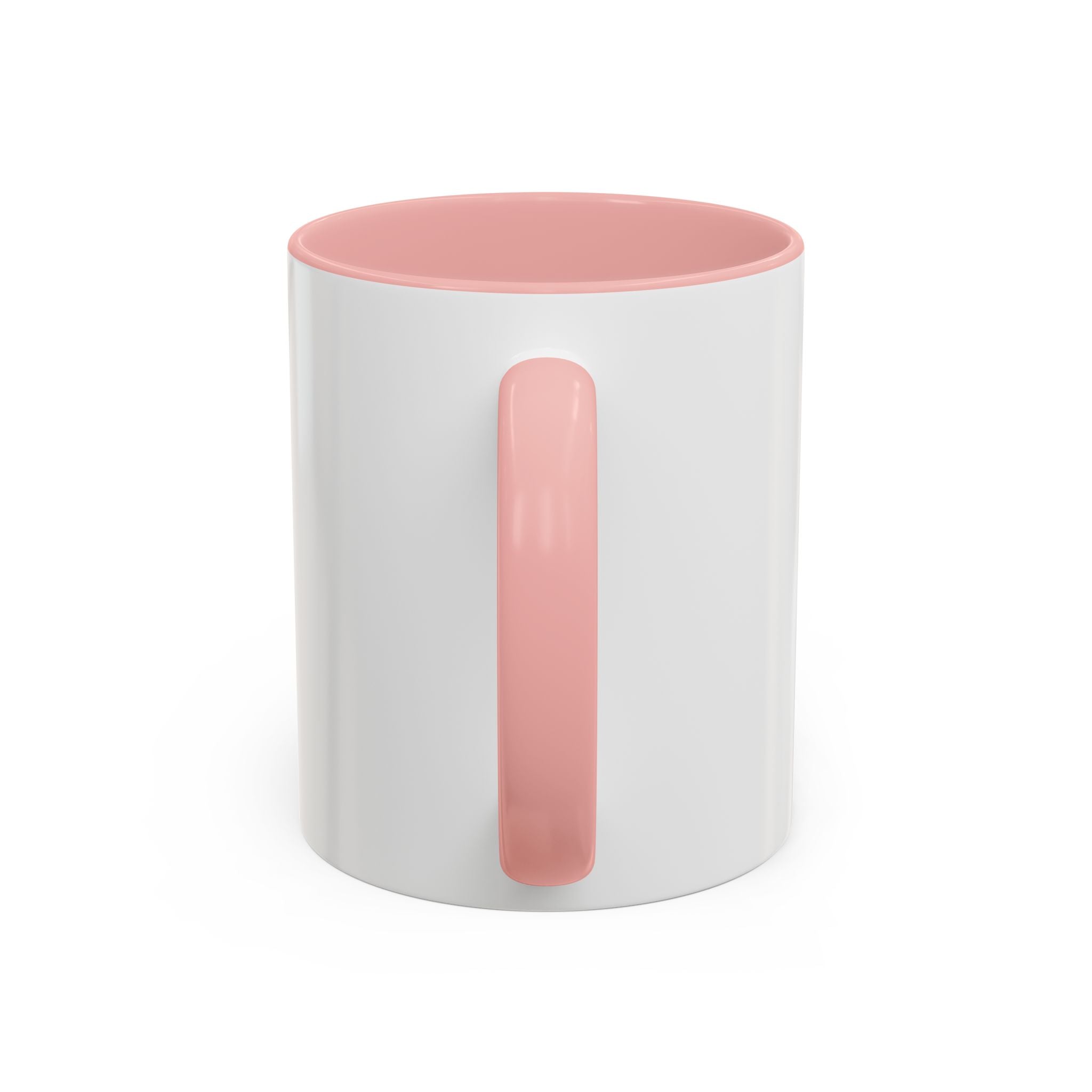 Simple Sugar Accent Coffee Mug — Minimal Script Ceramic 11/15oz