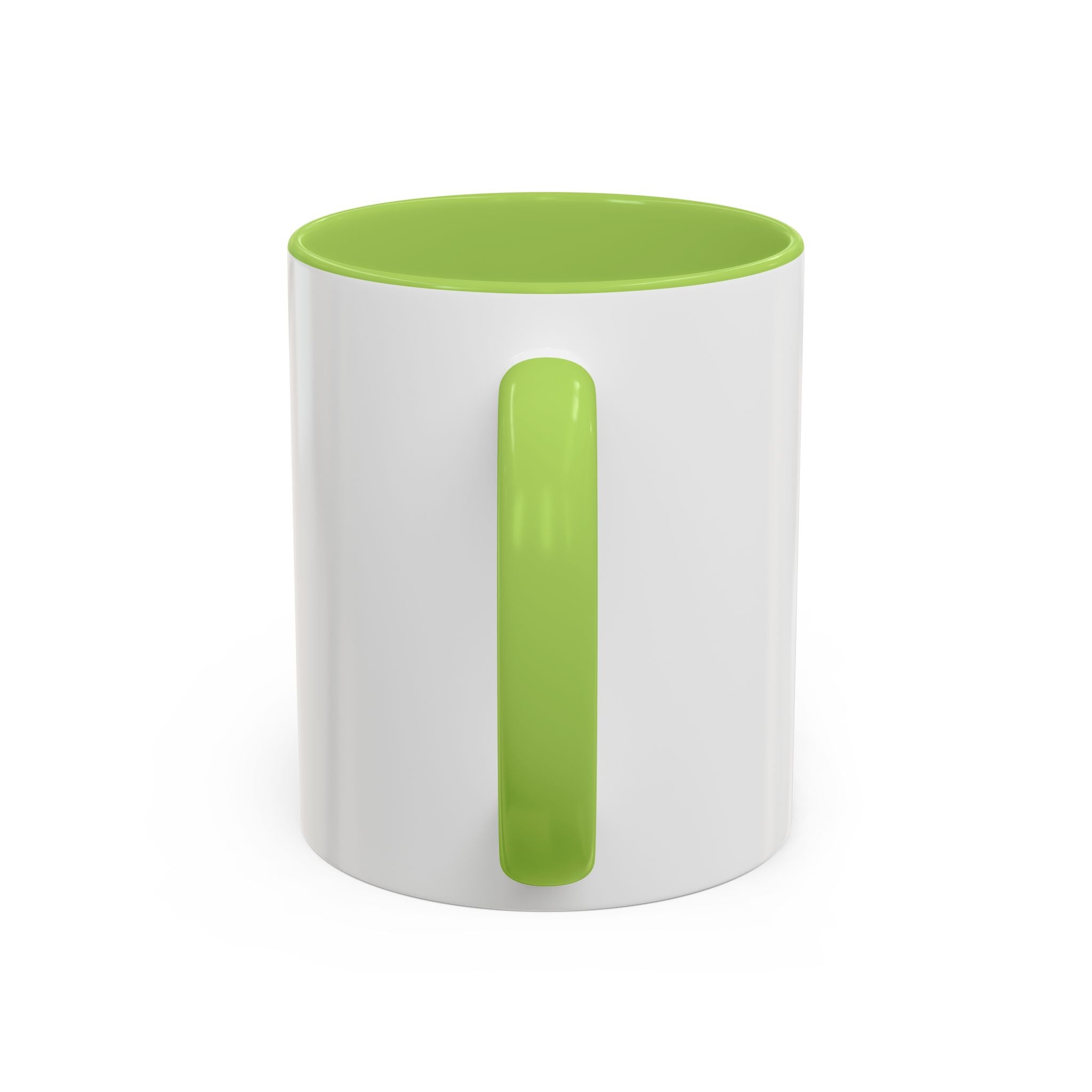 Simple Sugar Accent Coffee Mug — Minimal Script Ceramic 11/15oz