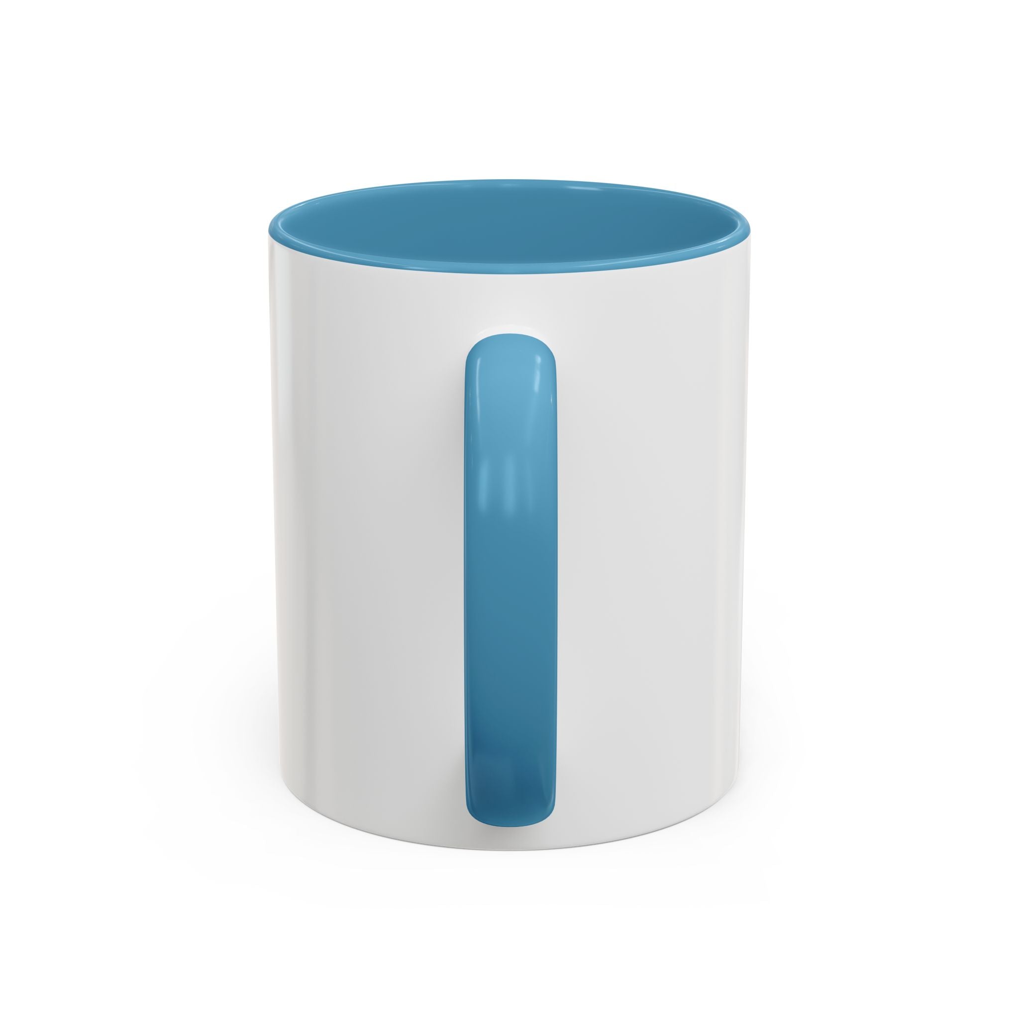 Simple Sugar Accent Coffee Mug — Minimal Script Ceramic 11/15oz