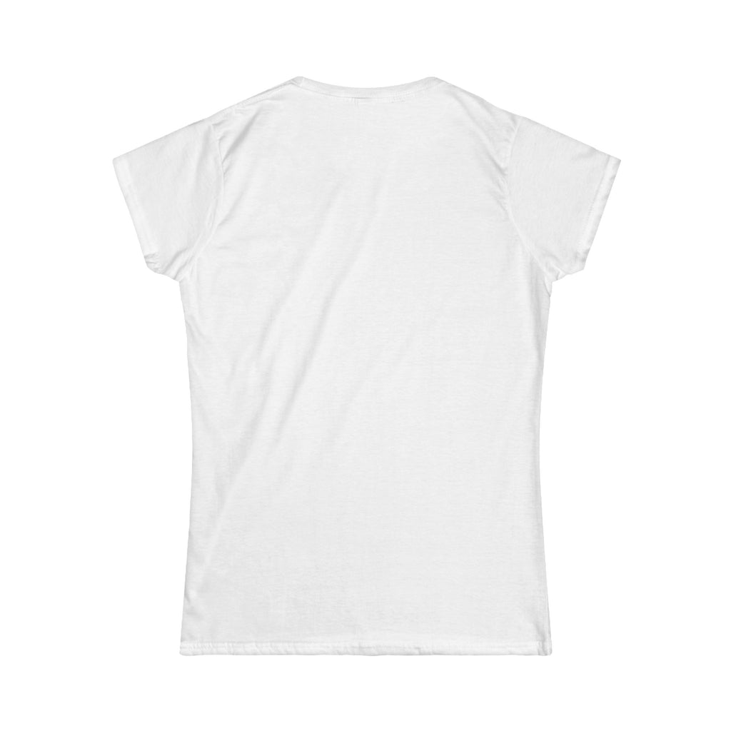 Women's Tee — 'Simple Sugar' Minimal Script Chest Graphic